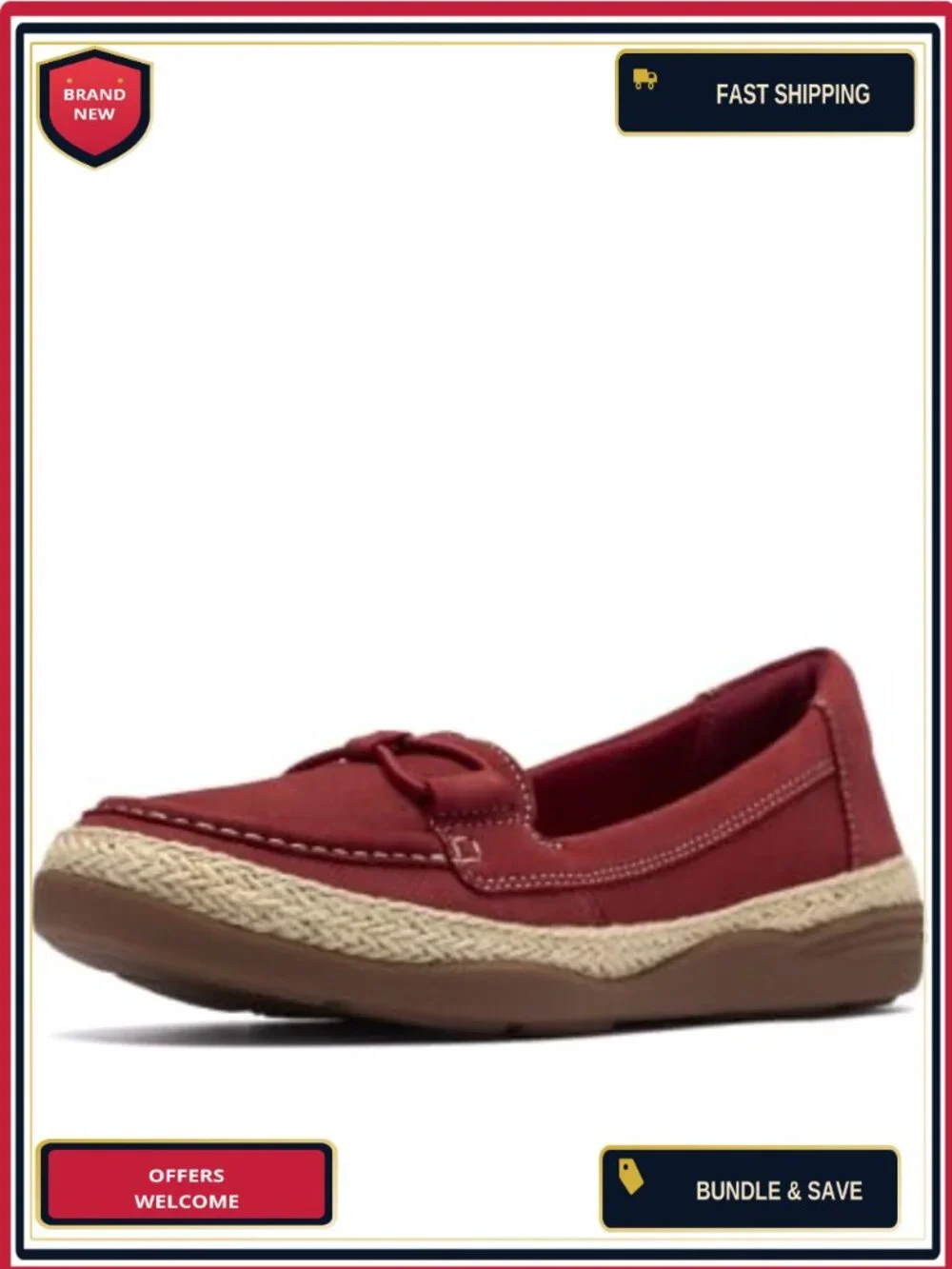Women's Leather Loafers with Ultimate Comfort Footbed Slip-On Casual Shoes